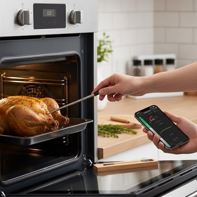 Thermomètre Viande Sans Fil Bluetooth numérique pour Barbecue et Four - Prati - Kitchen