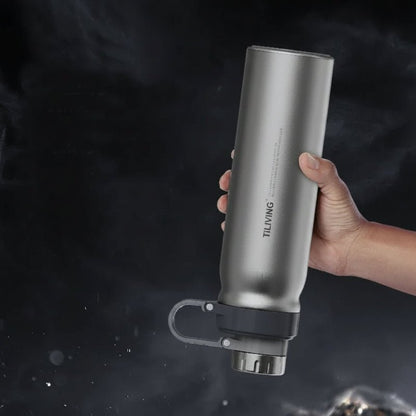 Thermos camping titane double paroi 850ml - Prati-Kitchen