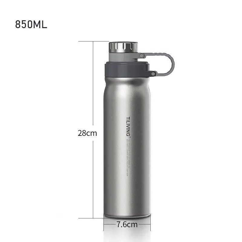 Thermos camping titane double paroi 850ml - Prati-Kitchen