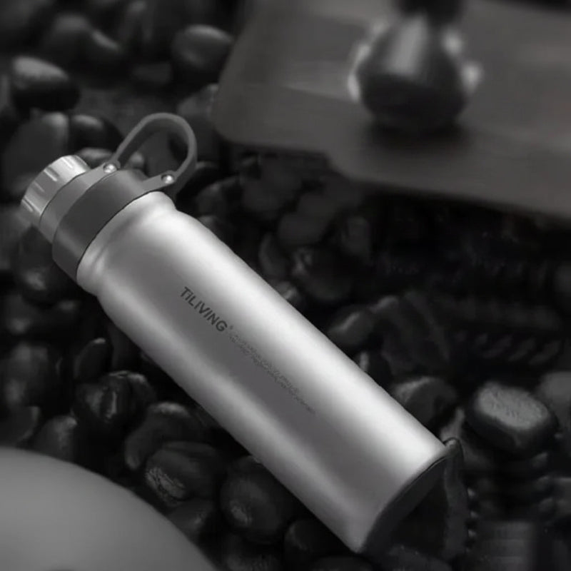 Thermos camping titane double paroi 850ml - Prati-Kitchen