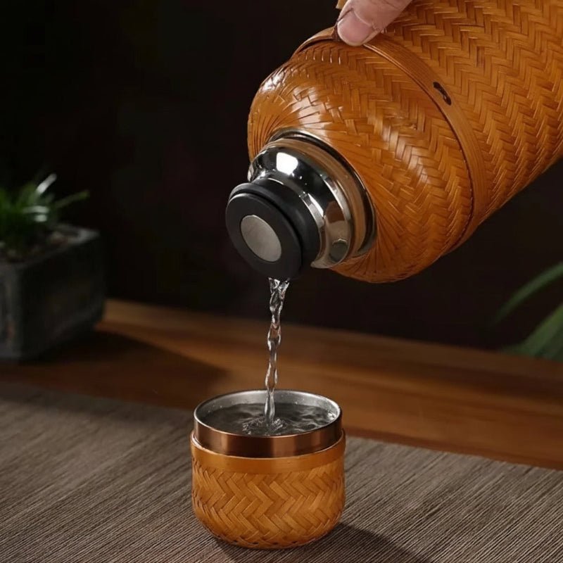 Thermos thé bambou 2l - Prati-Kitchen