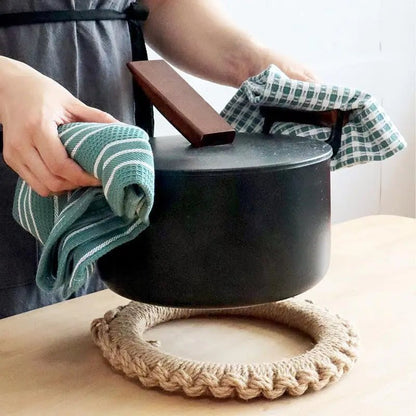 Torchon de Cuisine Gaufré 100% Coton | Ultra Absorbant, Doux et Séchage Rapide - Prati - Kitchen