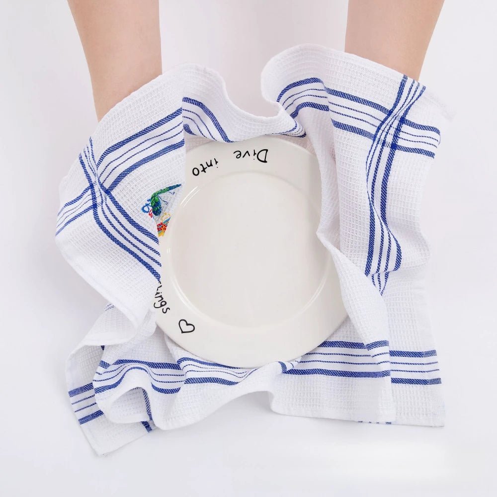 Torchons gaufrés super absorbants et doux pour vaisselle - Prati - Kitchen