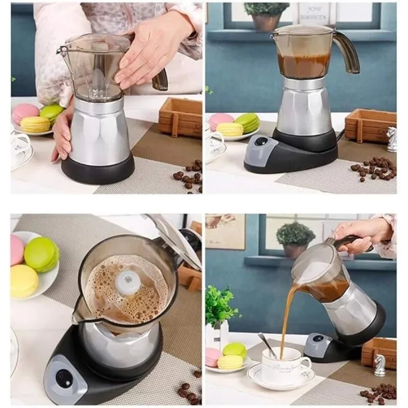 utilisation de la cafetière électrique