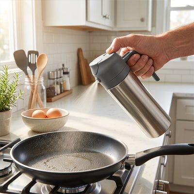 Vaporisateur d'huile de cuisine en acier inoxydable - Prati - Kitchen