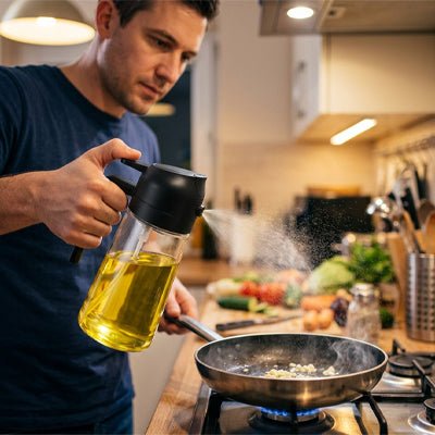 Vaporisateur d'huile de cuisine en verre 2 - en - 1 - Prati - Kitchen