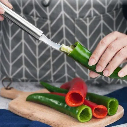 Vide piment acier inoxydable - Prati-Kitchen