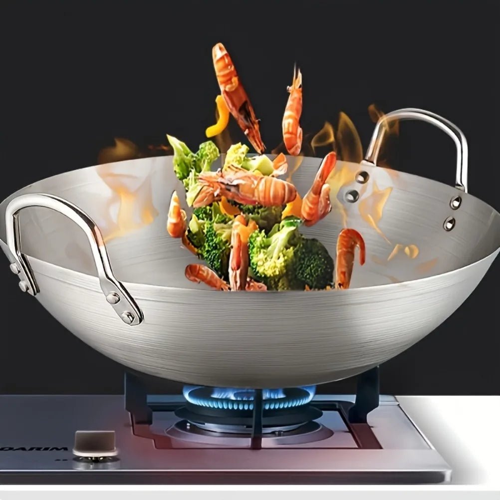 wok en acier inoxydable - Prati - Kitchen