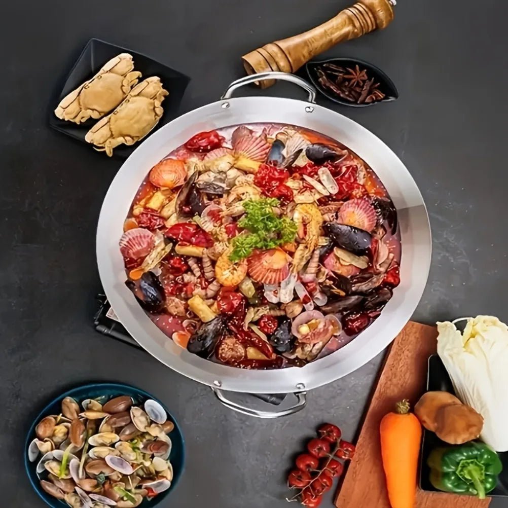 wok en acier inoxydable - Prati - Kitchen