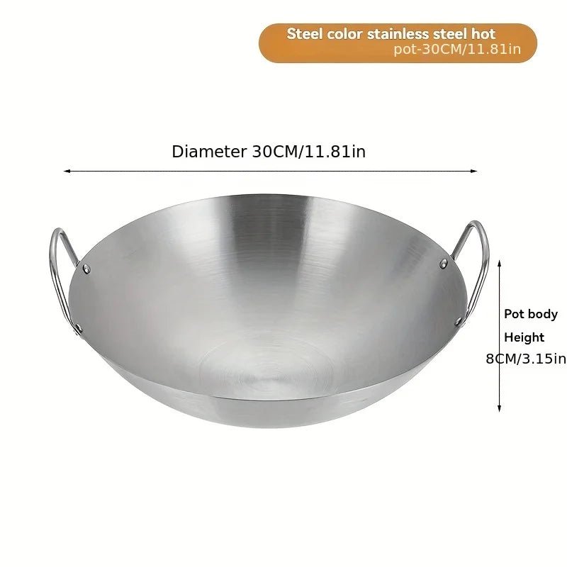 wok en acier inoxydable - Prati - Kitchen