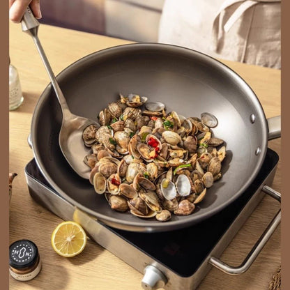 Wok inox et titane 32cm - Prati - Kitchen