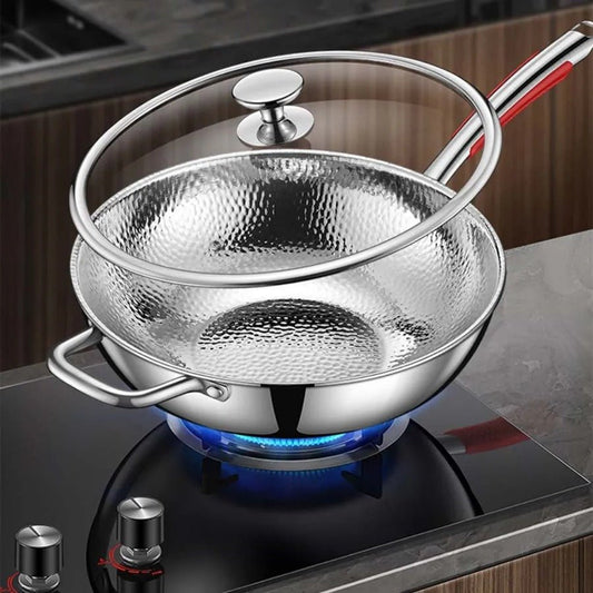 Wok titane couvercle - Prati - Kitchen