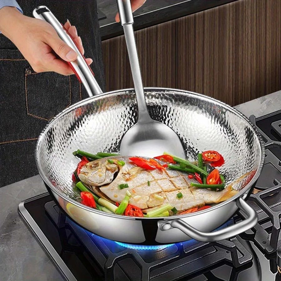 Wok titane couvercle - Prati - Kitchen